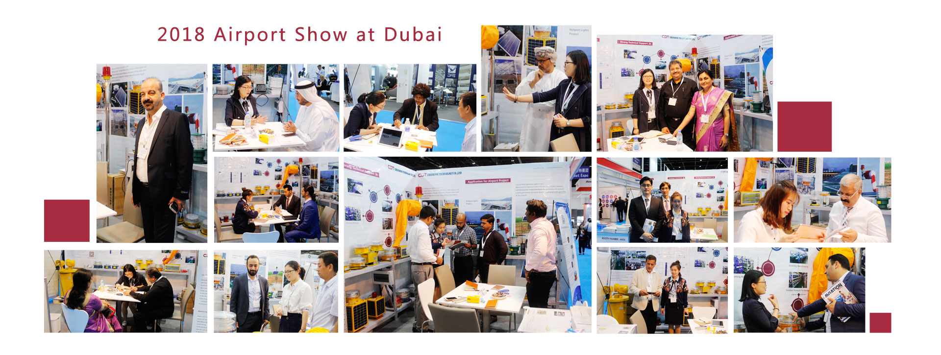 Flughafenmesse 2018 in Dubai