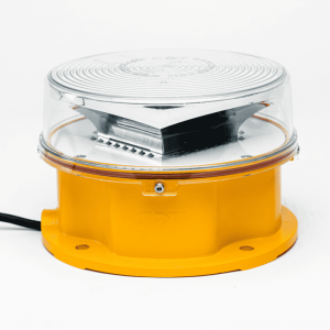 Medium intensity LED aviation obstruction light